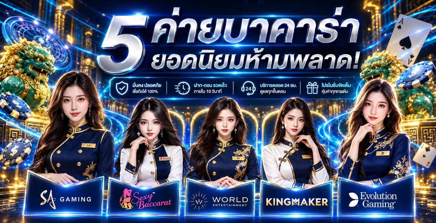 บาคาร่าออนไลน์ ONE2PLAY บน one2play.life